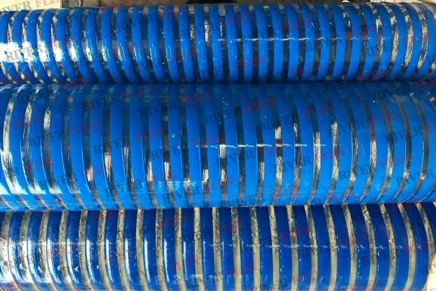 Mangueras de Succión de PVC Azul