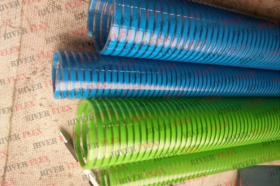 Mangueras de Succión de PVC Azul