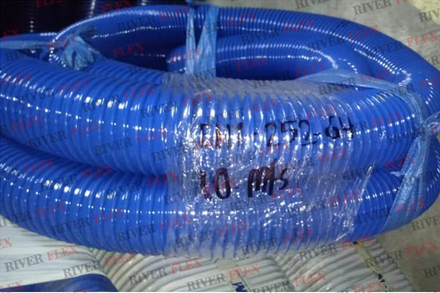 Mangueras de Succión de PVC Azul