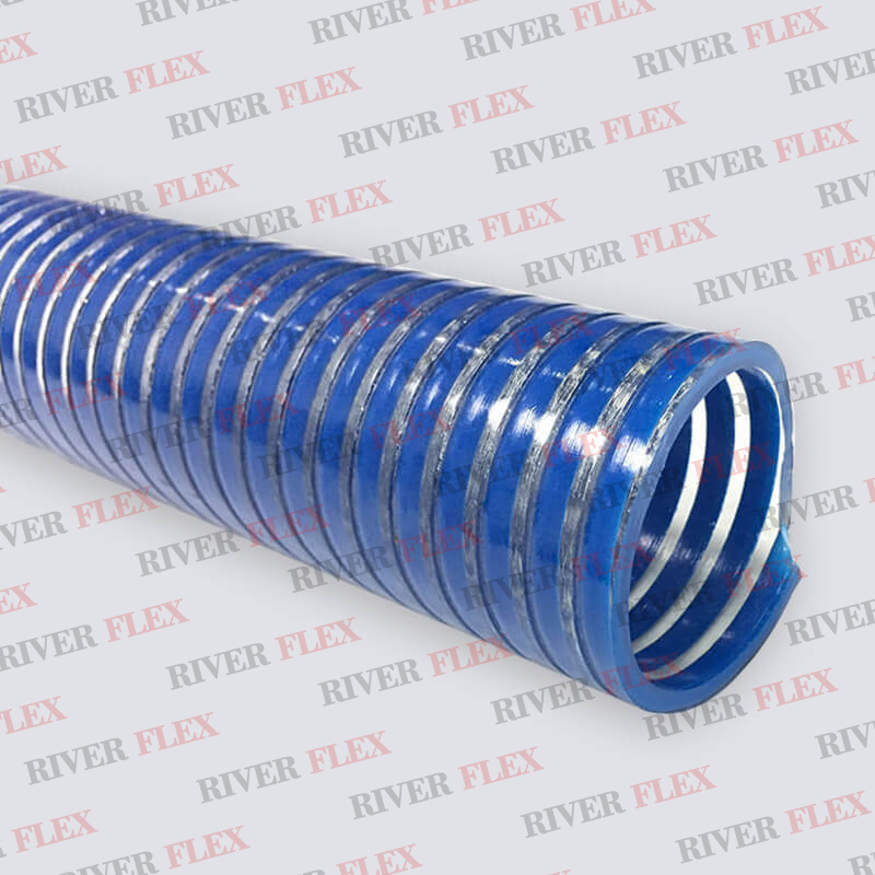 Mangueras de Succión de PVC Azul, manguera pvc azul, mangueras pvc, mangueras pvc azul