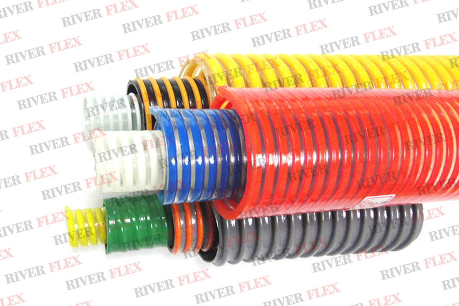 Mangueras de Succión de PVC Naranja