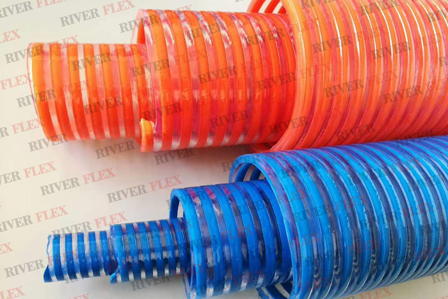 Mangueras de Succión de PVC Naranja